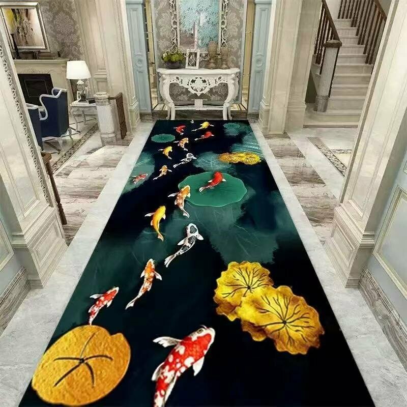 Кристальный бархат, 3D-печать, коридор, ковёр для коридора, 120*180 см, толщина 6 мм
