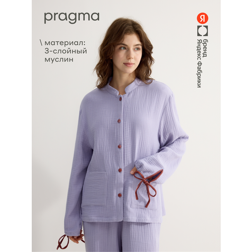 фото Рубашка pragma, размер xl, лиловый