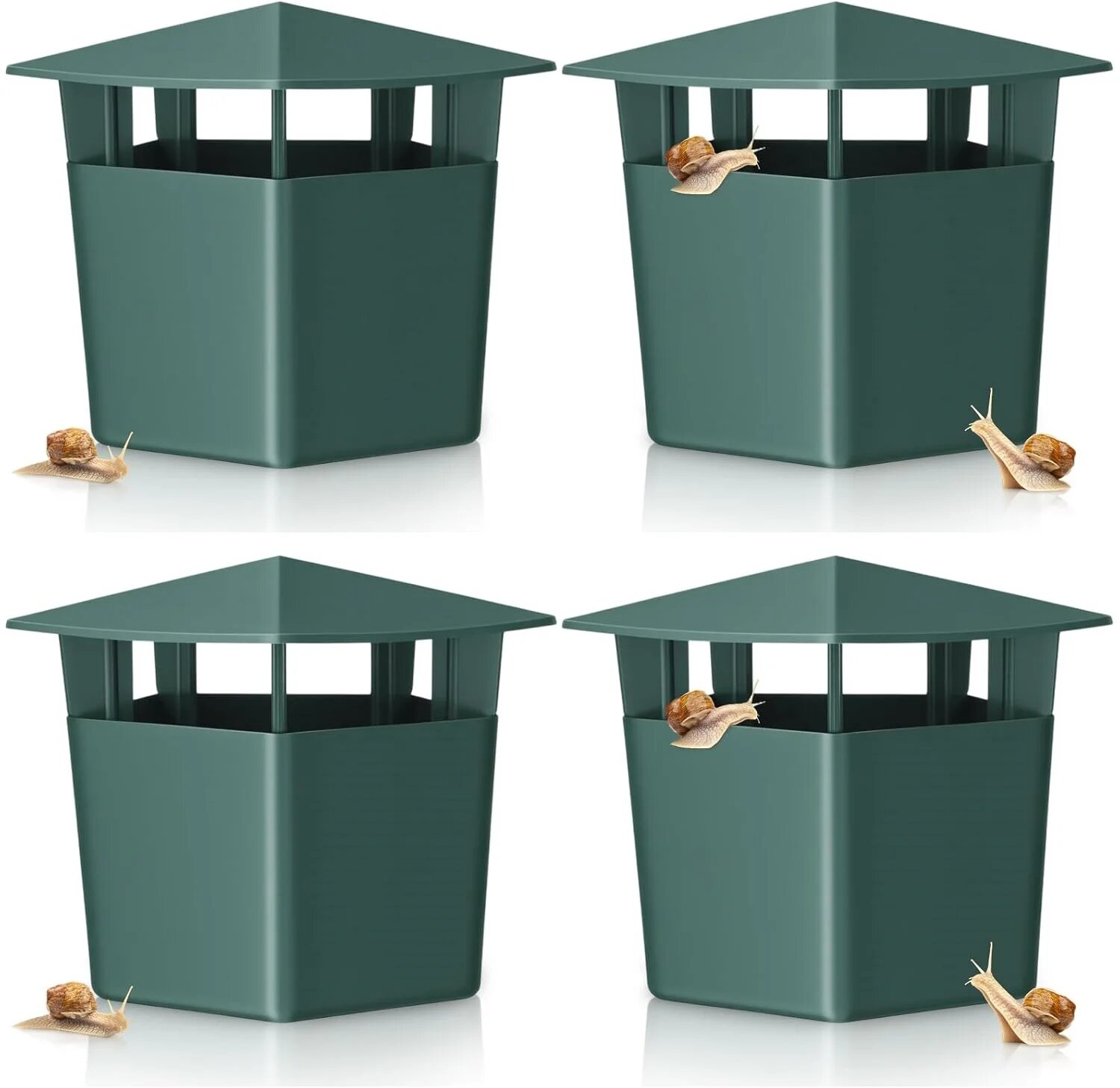 Ловушки для улиток и слизней Pentagonal 4PCS