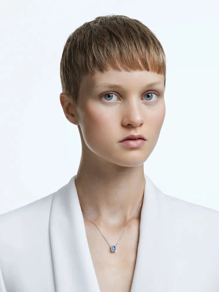 Подвеска, кристалл, Silver — фото 1