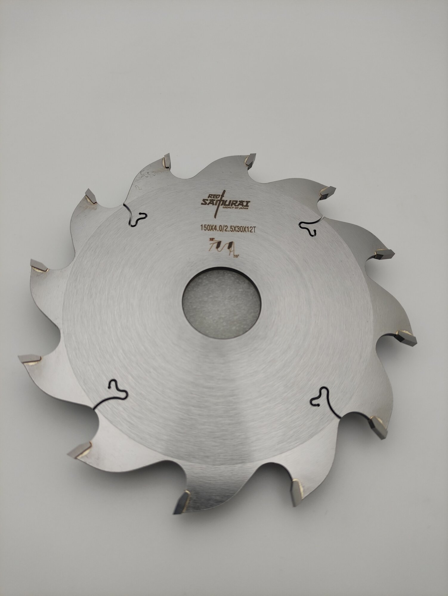 Пильный диск пазовый 150х30х4,0/2,5 z12 FZ RED SAMURAI