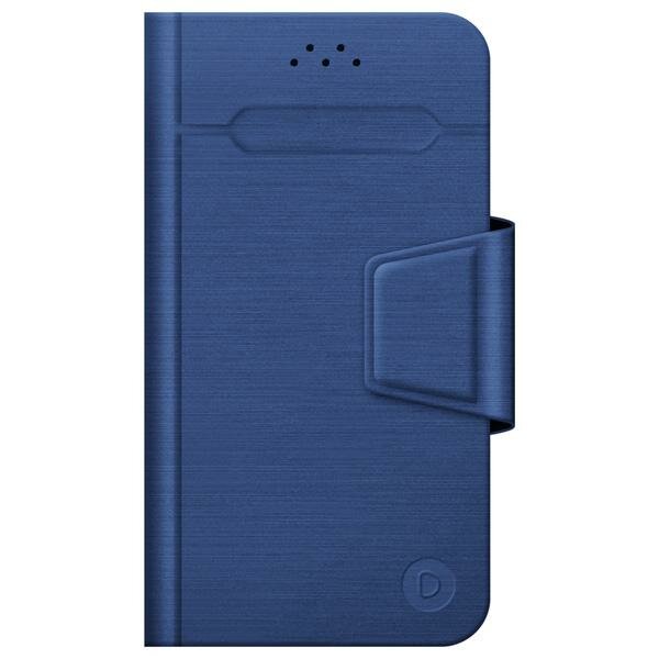 Универсальный чехол для смартфона Deppa Wallet Fold M 4.3'-5.5' Blue