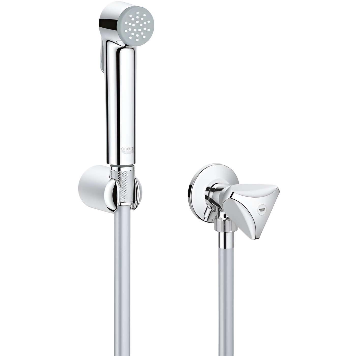 Душевой набор с угловым вентилем GROHE Tempesta Trigger Spray, хром, (26357000)