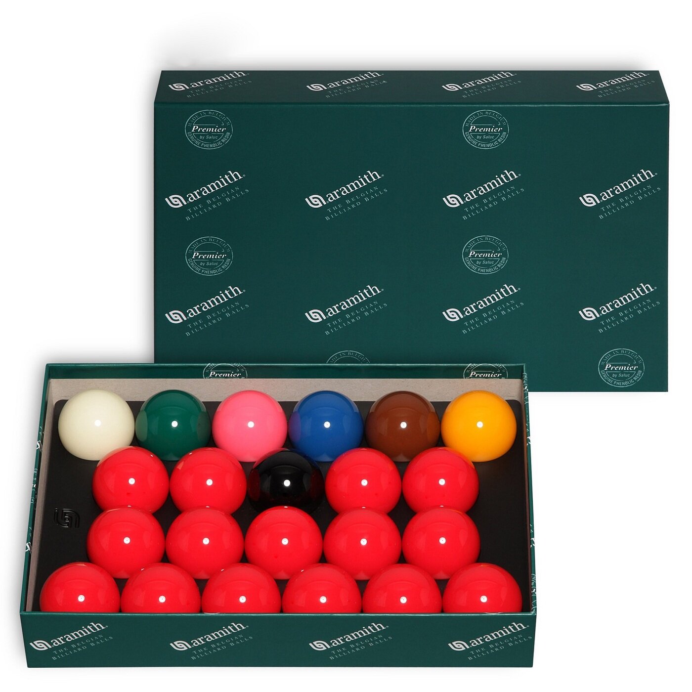 Комплект шаров для бильярда Aramith Premier Snooker 52,4 мм