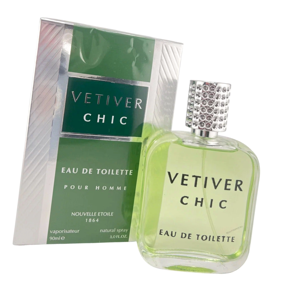 Vetiver Chic туалетная вода для мужчин 90 мл - Новая Заря духи Ветивер Шик