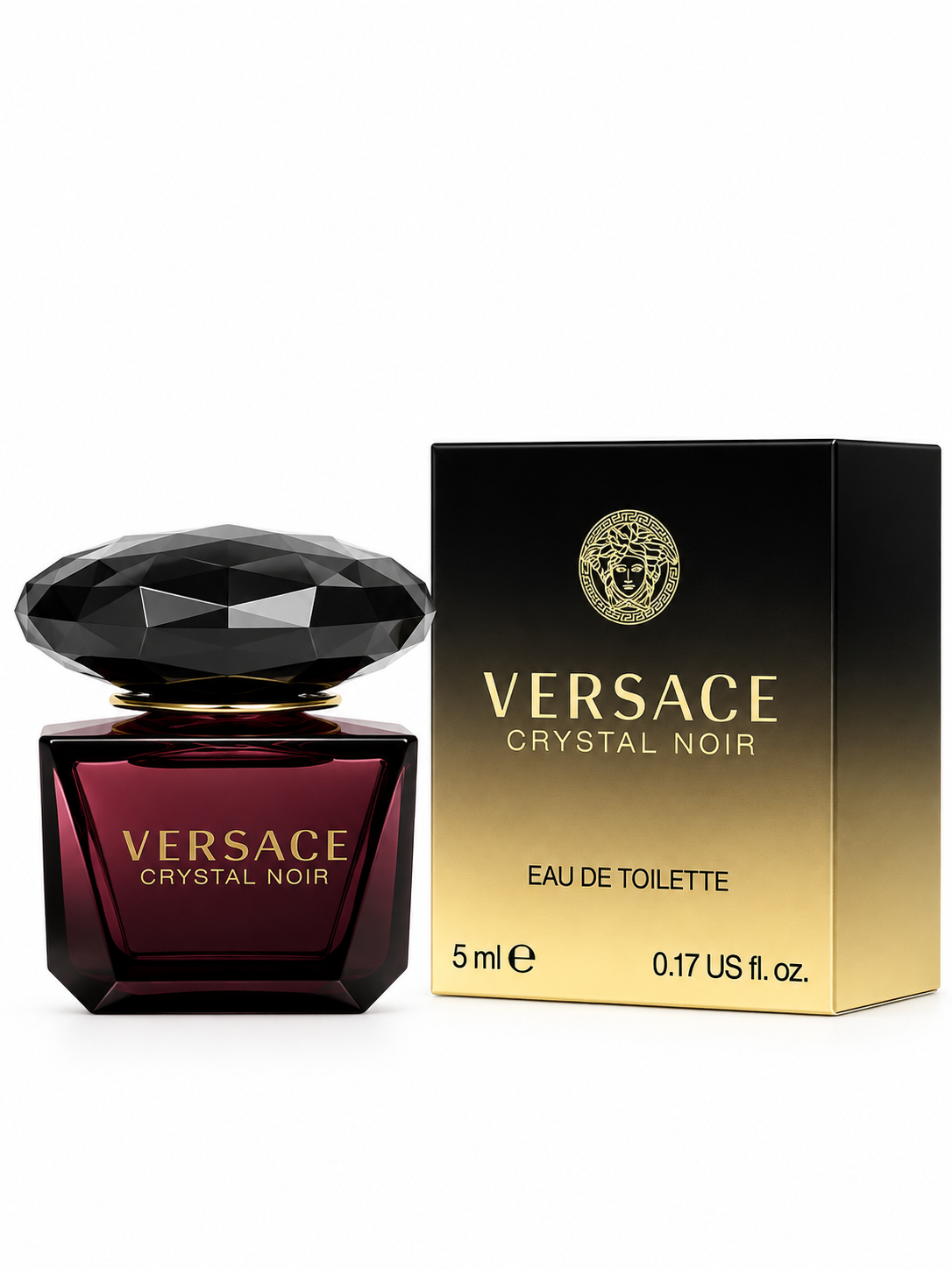 Versace Crystal Noir Туалетная вода для женщин 5 ml миниатюра