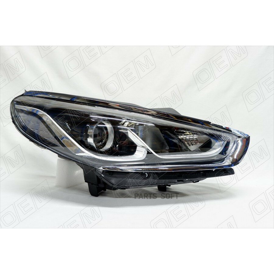 Фара правая Hyundai Sonata 7 LF 2017-2019 галоге от официального дистрибьютора, OEM, артикул OEM0136FR