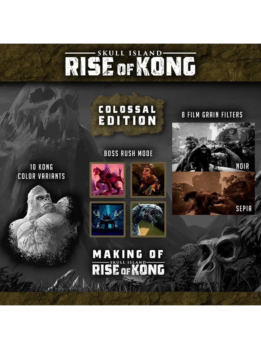 Skull Island: Rise of Kong - Colossal Edition PS4 & PS5