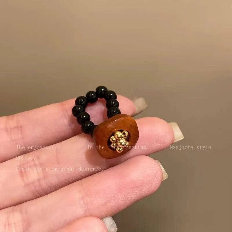 Кольцо, бисер
