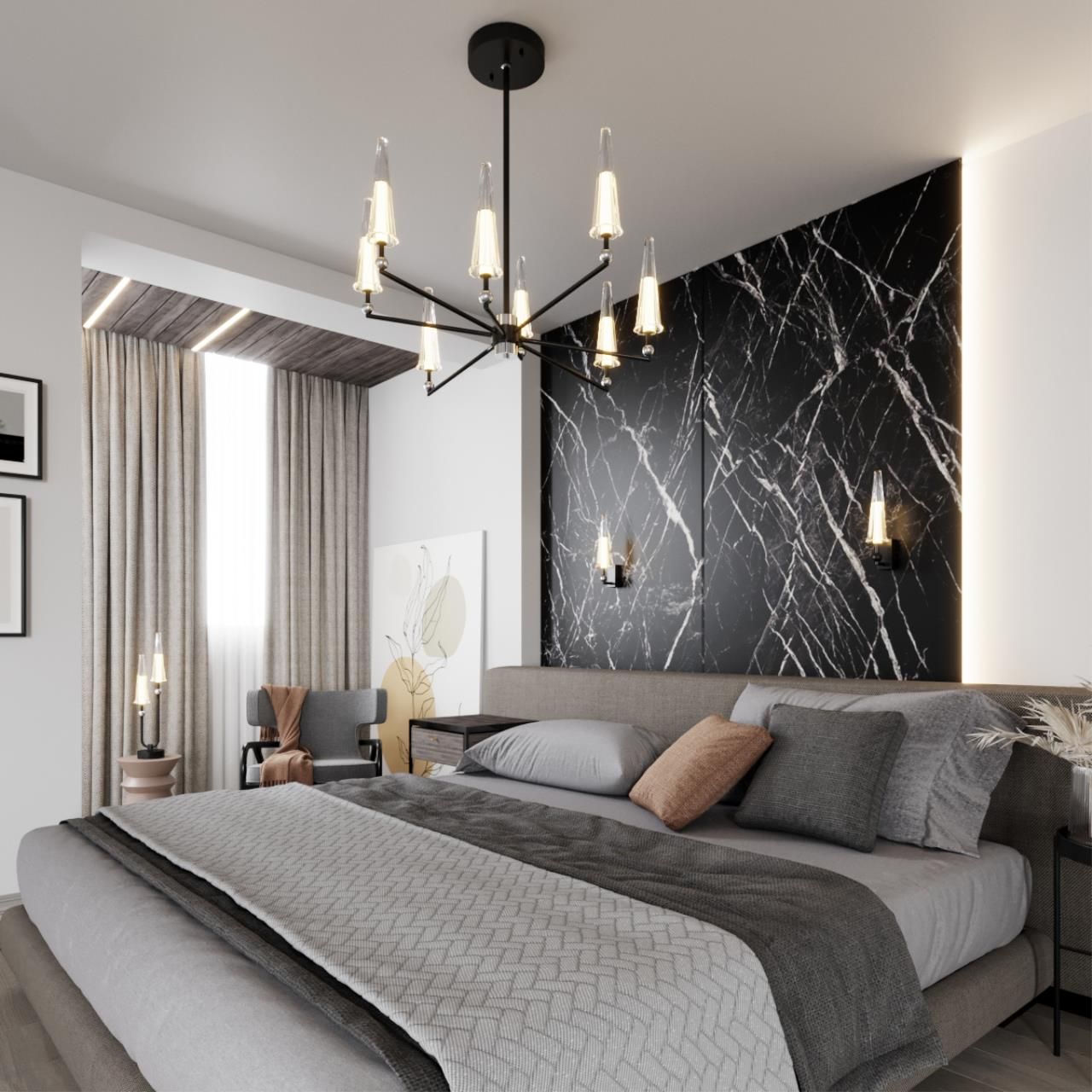 Люстра светодиодная Odeon light Exclusive 5429/39L, 39Вт, 3000K