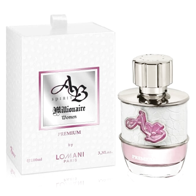 Парфюм женский Ломани Аб Спирит Миллионер Премиум 100 мл / Lomani AB Spirit Millionaire Premium
