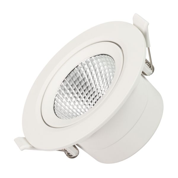 Светильник LTD-POLAR-TURN-R105-10W Warm3000 (WH, 36 deg, 230V) (Arlight, IP20 Пластик, 3 года) 032867