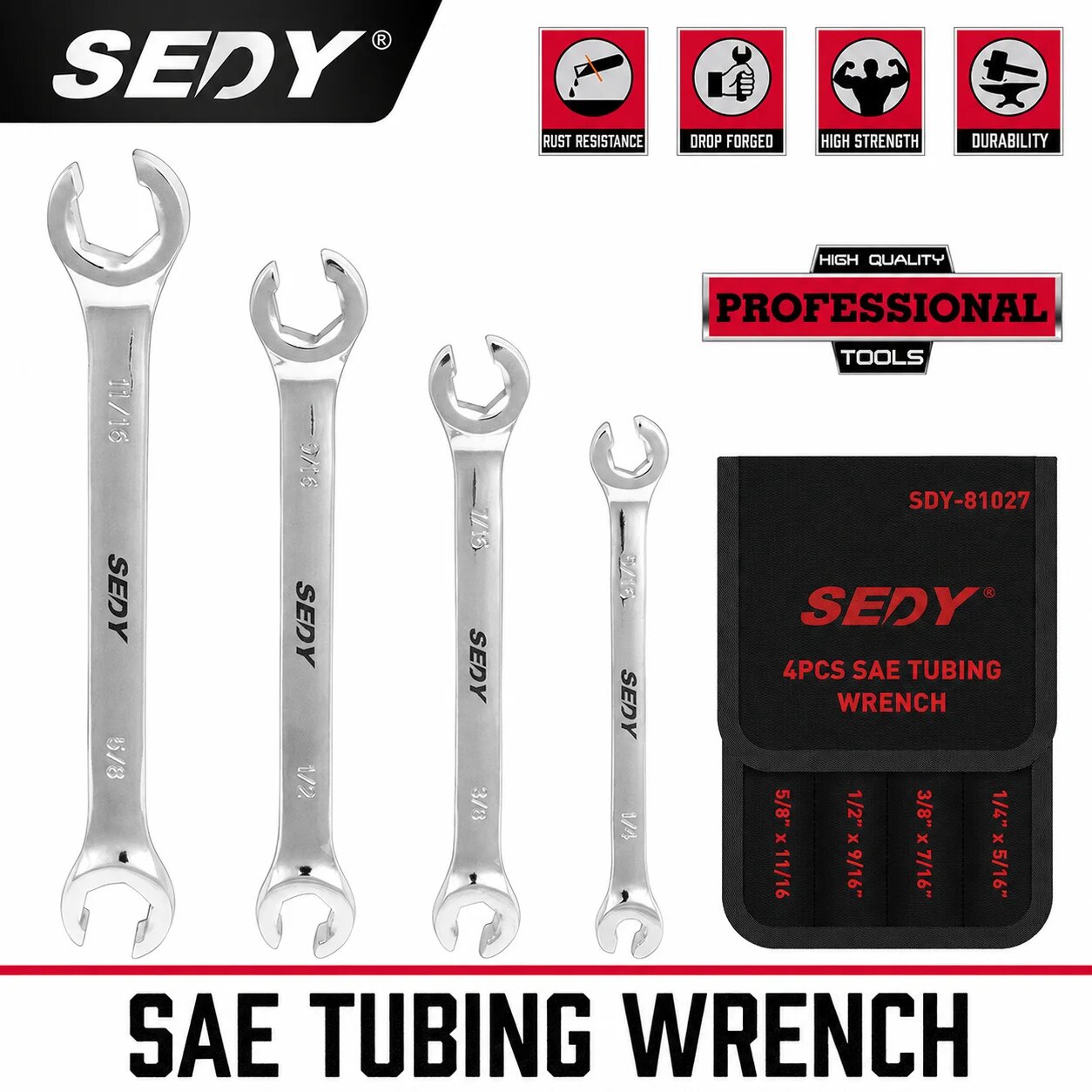 Набор гаечных ключей SEDY для фланцевых гаек SAE