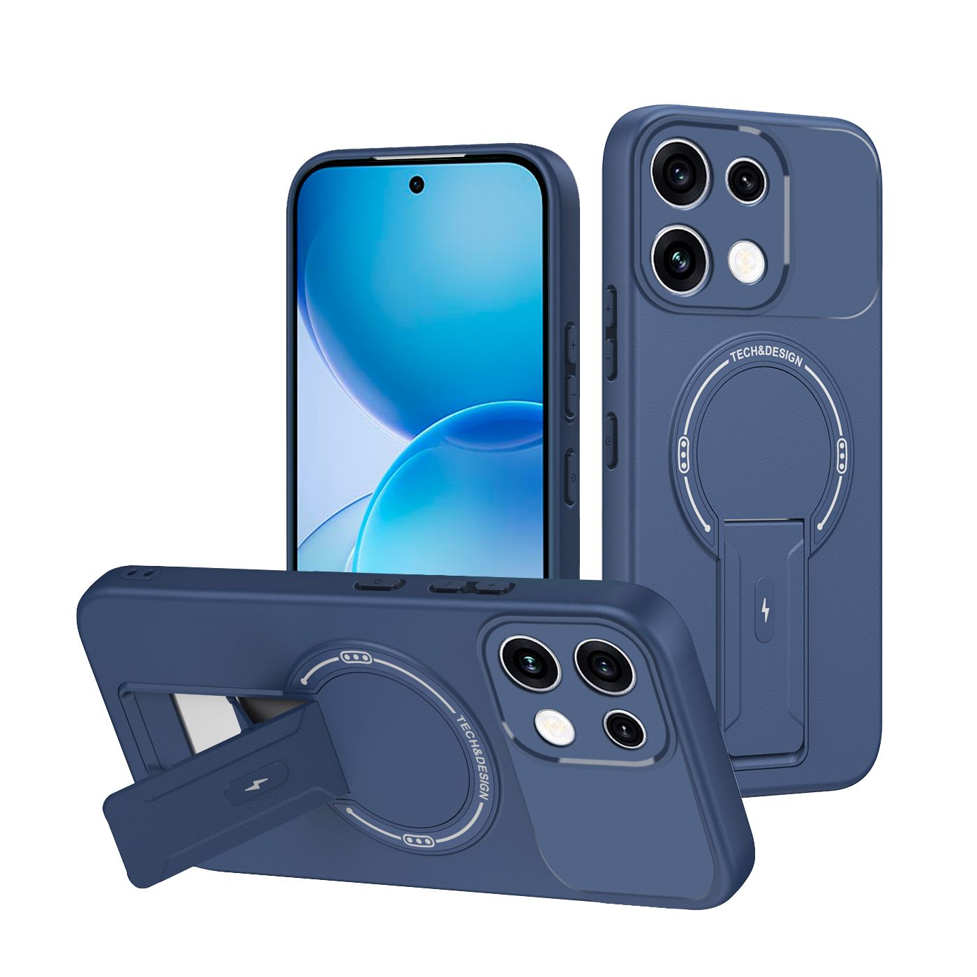 Чехол для телефона OPPO Reno16 F 5G, приятный на ощупь, совместим с Magsafe