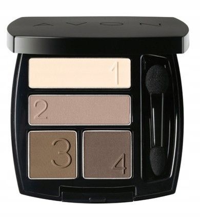 AVON True Четырехцветные тени для век Stone taupe 5 г