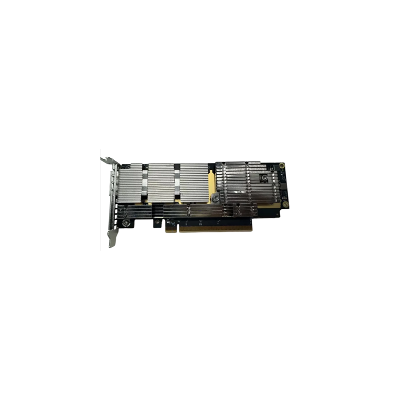 Сетевая карта InfiniBand Mellanox MCX75310AAS-HEAT, 1 порт OSFP 200 Гбит/с, PCIe 5.0 x16 MCX75310AAS-HEAT