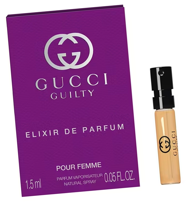Женский сэмпл Гуччи Гилти Эликсир Де парфюм Пур Фам 1.5 мл - Guilty Elixir