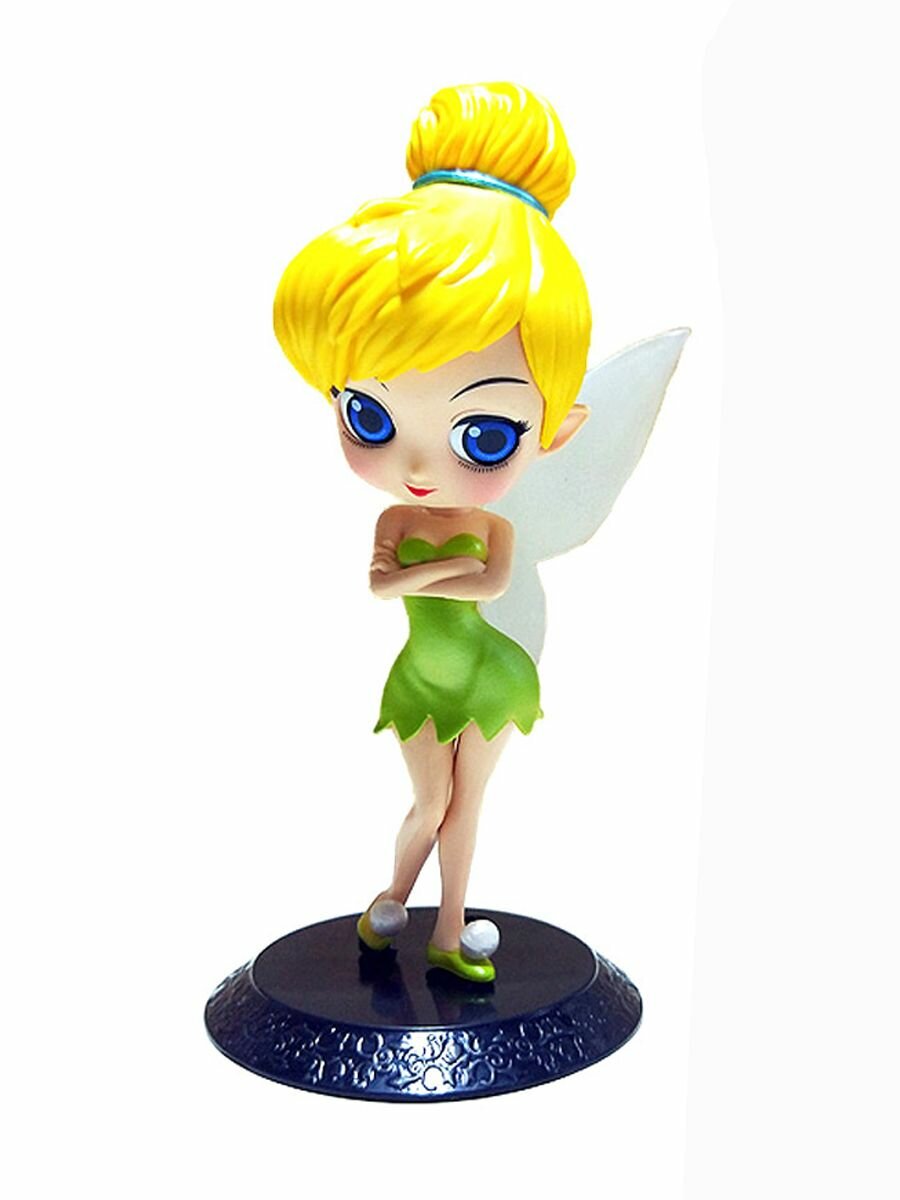 Фигурка Qposket Звонкая Фея Тинкербелл коллекционная игрушка для девочек 15 см