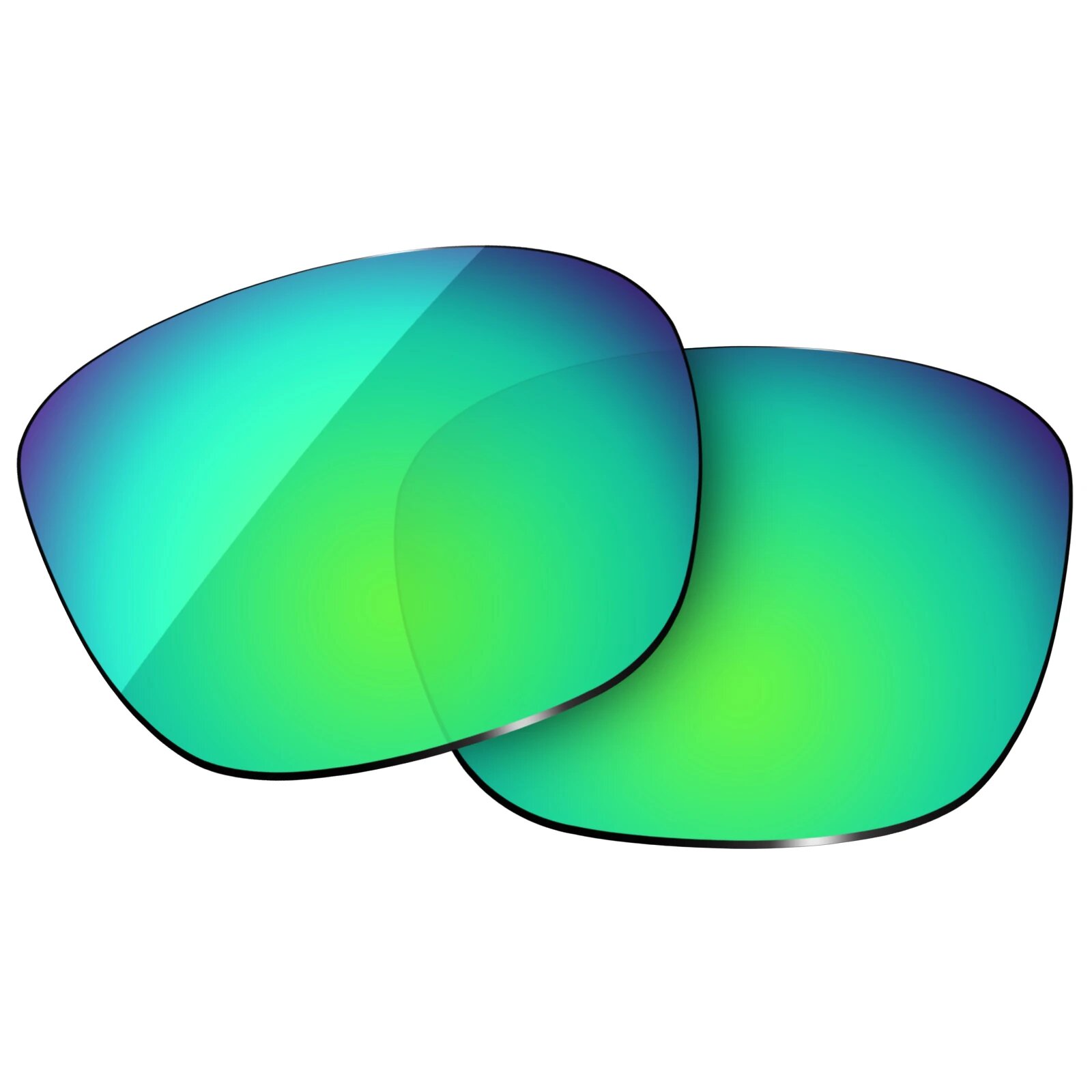 Поляризованные линзы OOWLIT для Oakley Enduro OO9223 Green Mirror