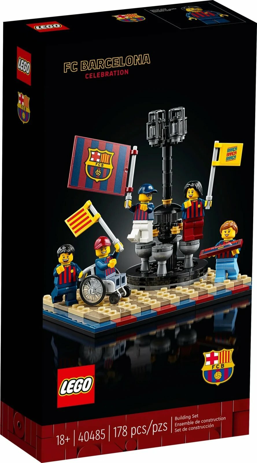 Конструктор LEGO Icons 40485 Празднование ФК Барселона