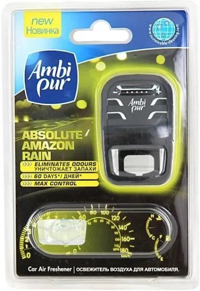 Ароматизатор в автомобиль Ambi-pur Amazon Rain в сборе