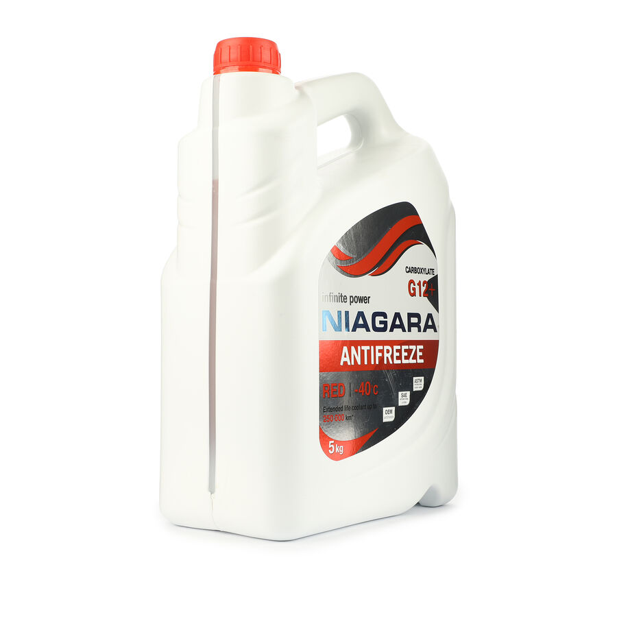 Антифриз Niagara Красный G12+ 5Л (NIAGARA 001001001011)
