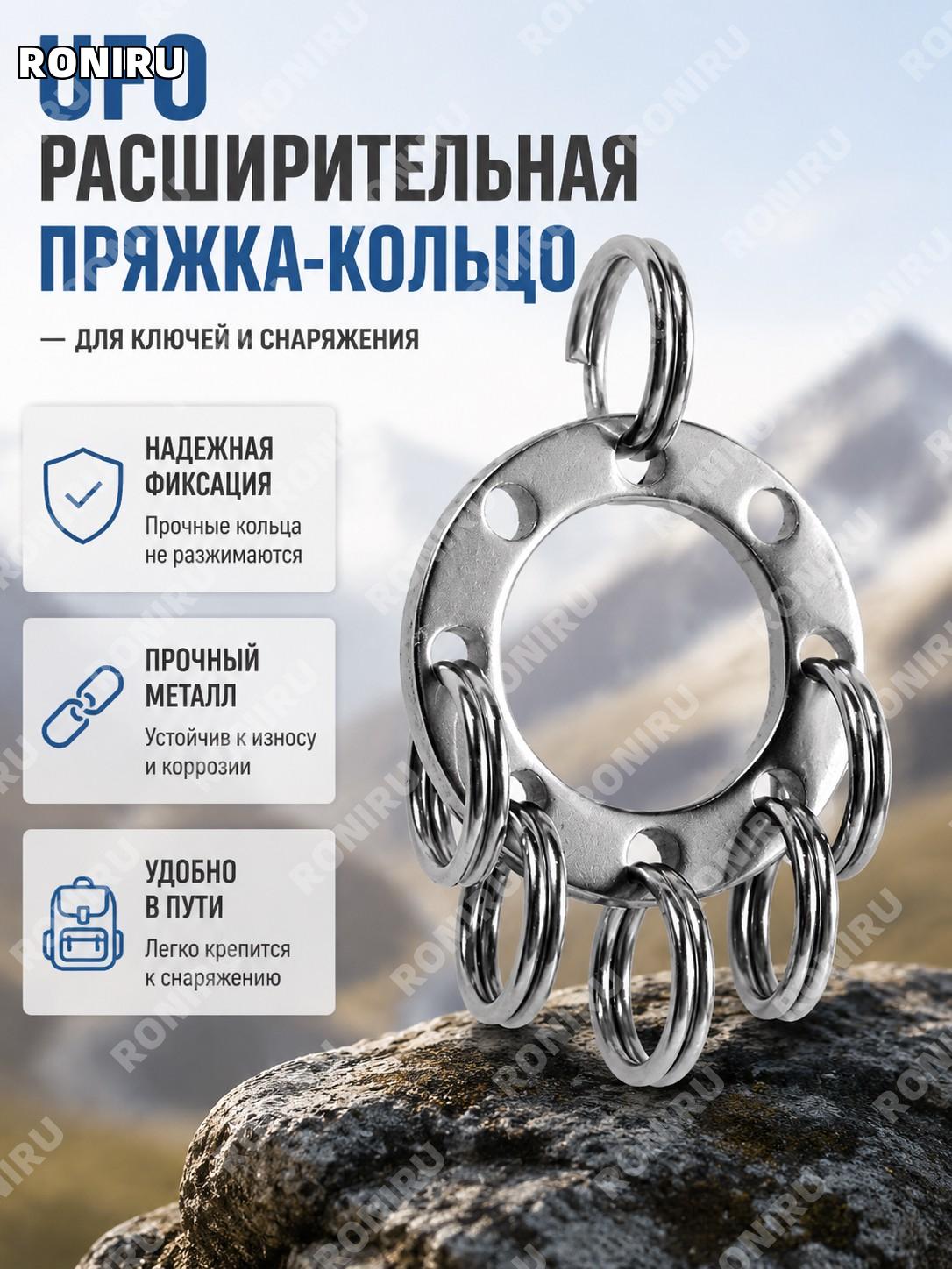 Брелок-карабин