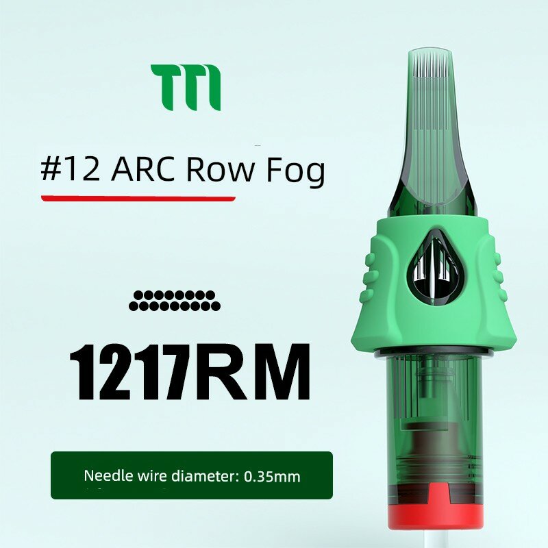 Набор игл TUMAlab TuMa II Soft-Shell золотой 1217RM 10 шт. в коробке