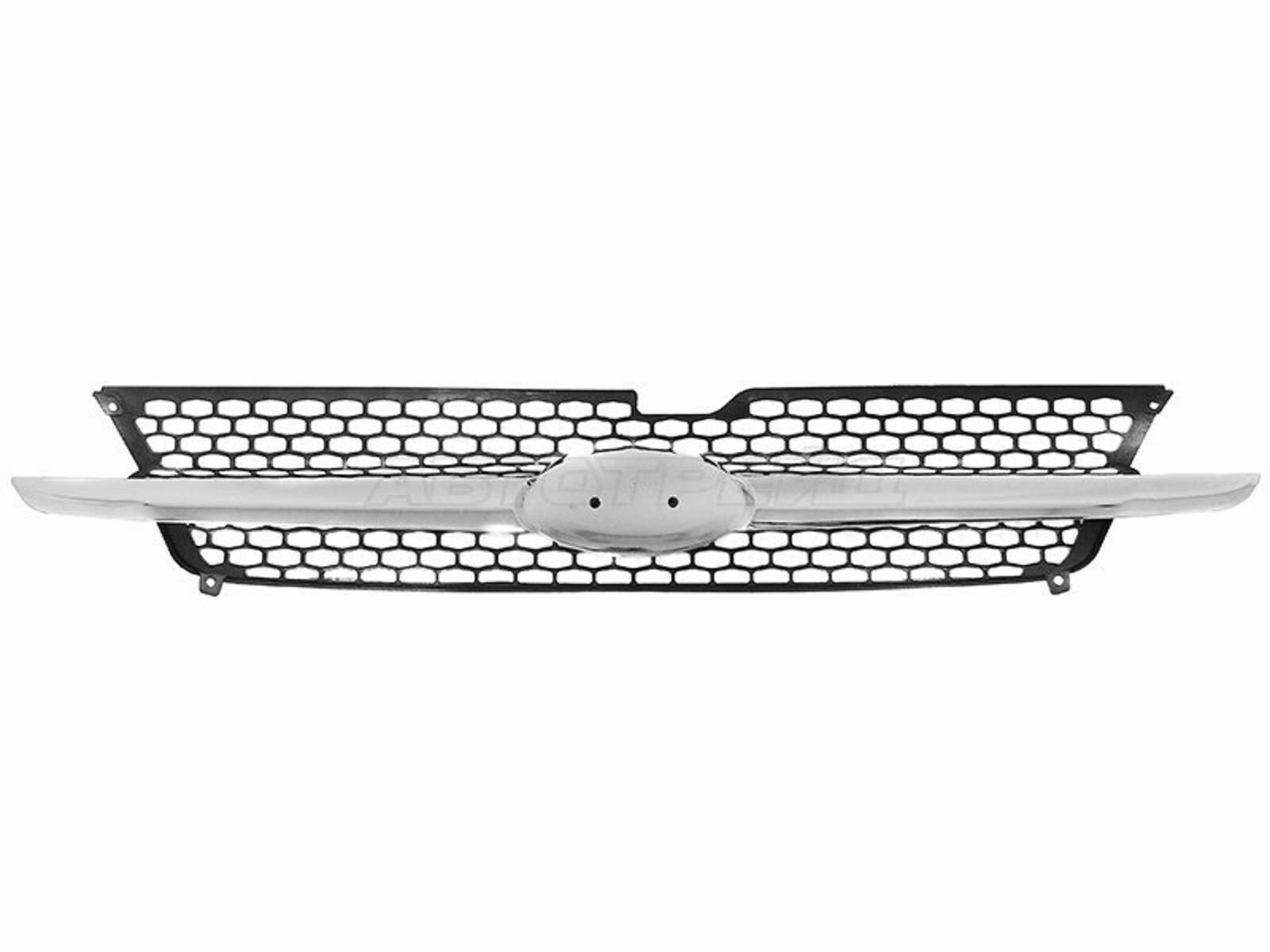 Решетка радиатора Hyundai Getz 02-05 (с хром молдингом)