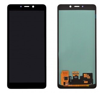 Дисплей для Samsung A920F Galaxy A9 (2018) в сборе (черный) (OLED) + набор инструментов и клей