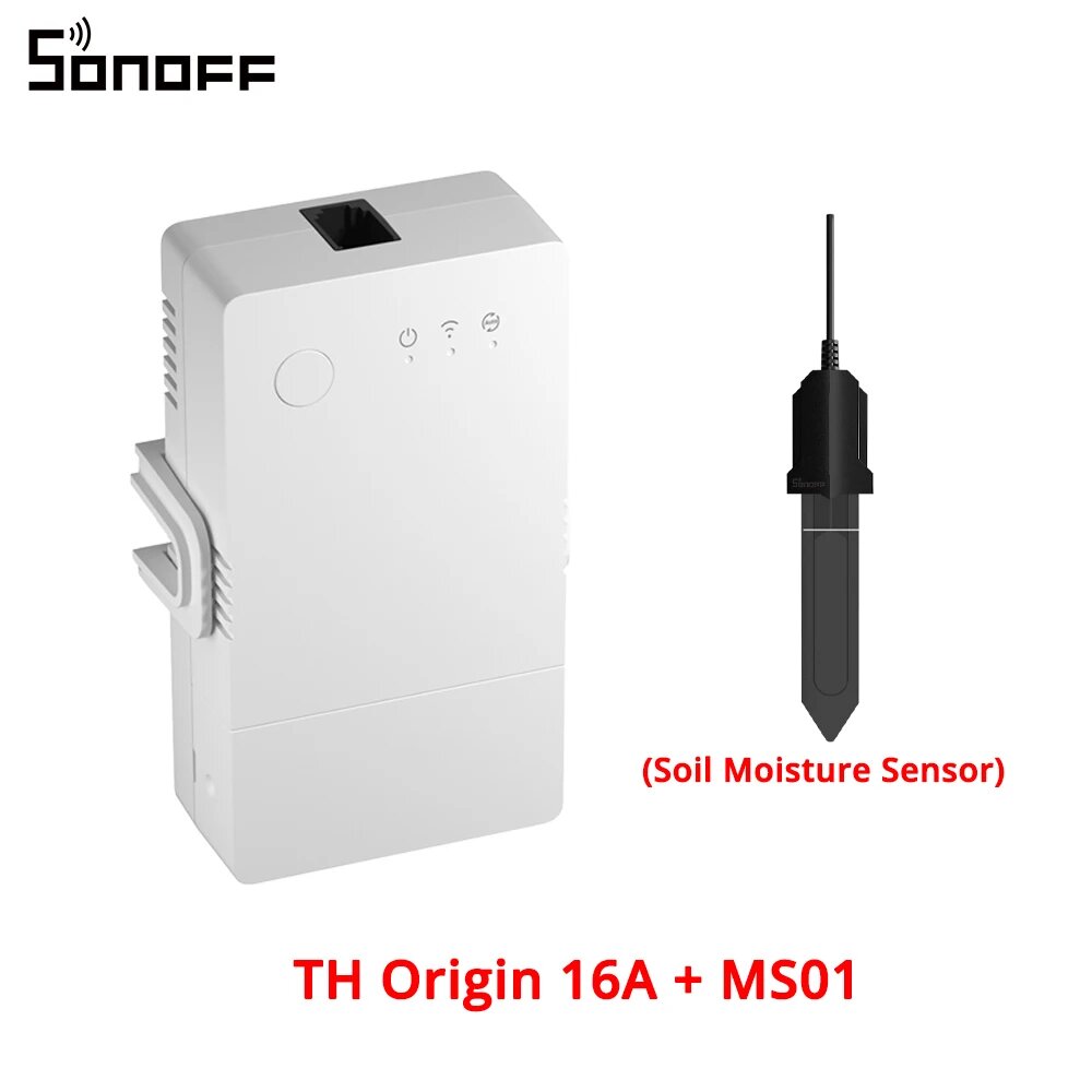Умный выключатель SONOFF TH Origin Wi-Fi 16A with MS01