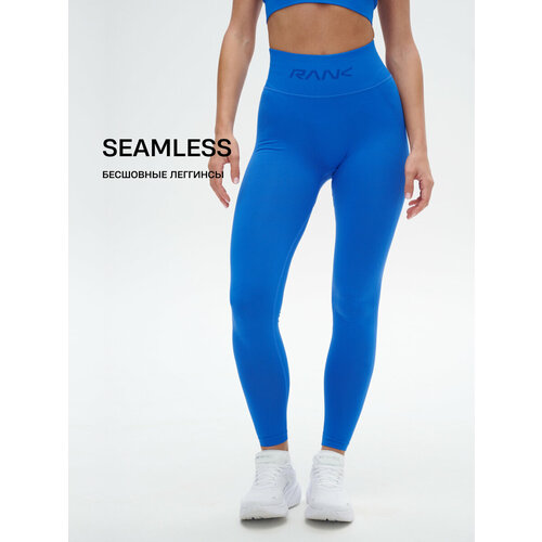 фото Тайтсы rank seamless leggings, размер xs, синий