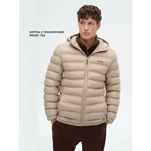 фото Куртка спортивная rank proof-tex jacket, размер s, бежевый
