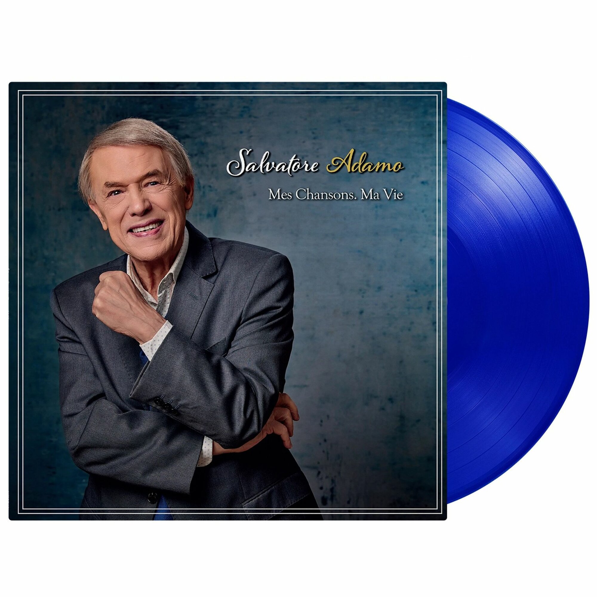 Виниловая пластинка Salvatore Adamo - Mes Chansons, Ma Vie (LP) 2026, Синий винил, Limited Edition