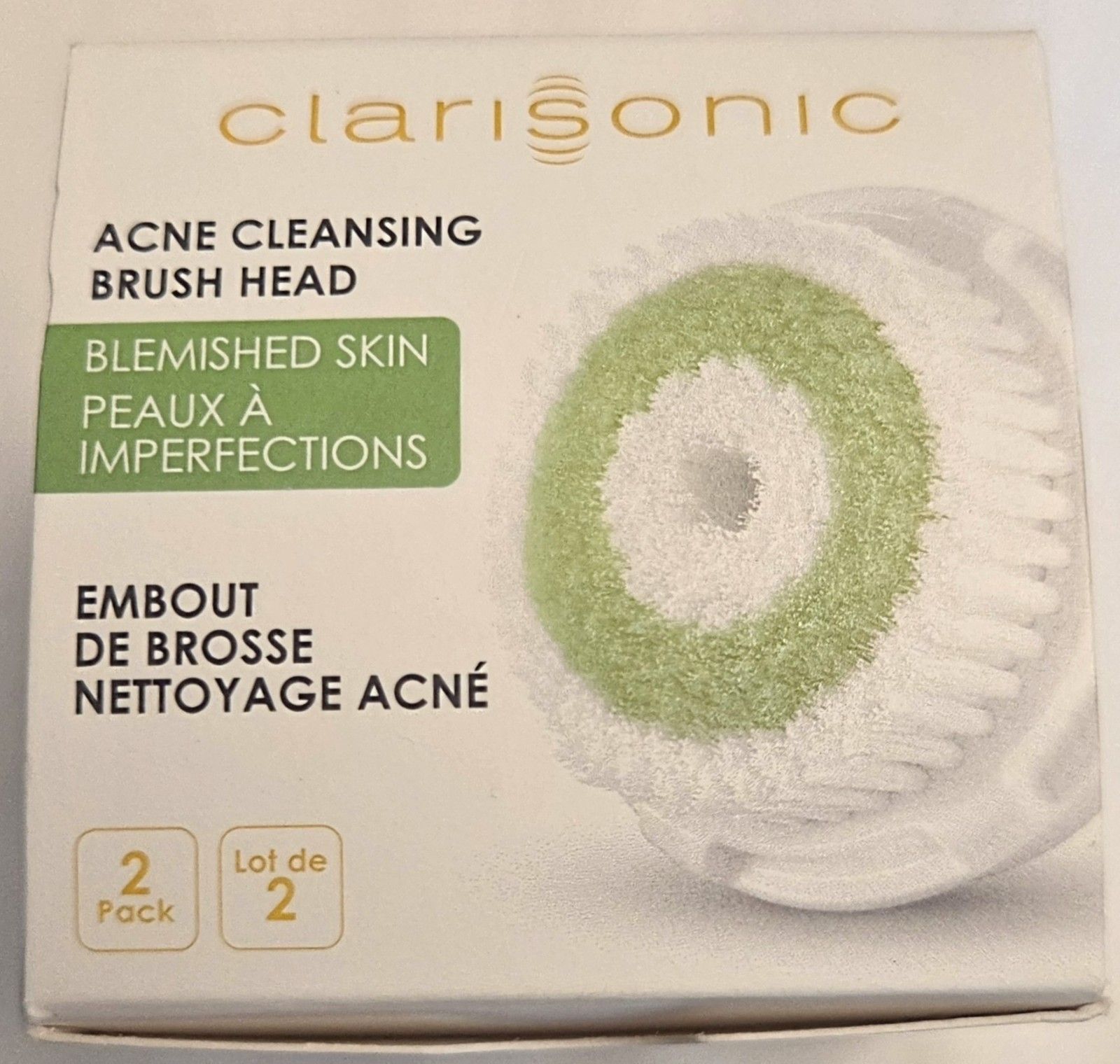 Щетка насадка Clarisonic для кожи, очищения лица Acne Cleanse, для склонной к появлению акне - 1 шт