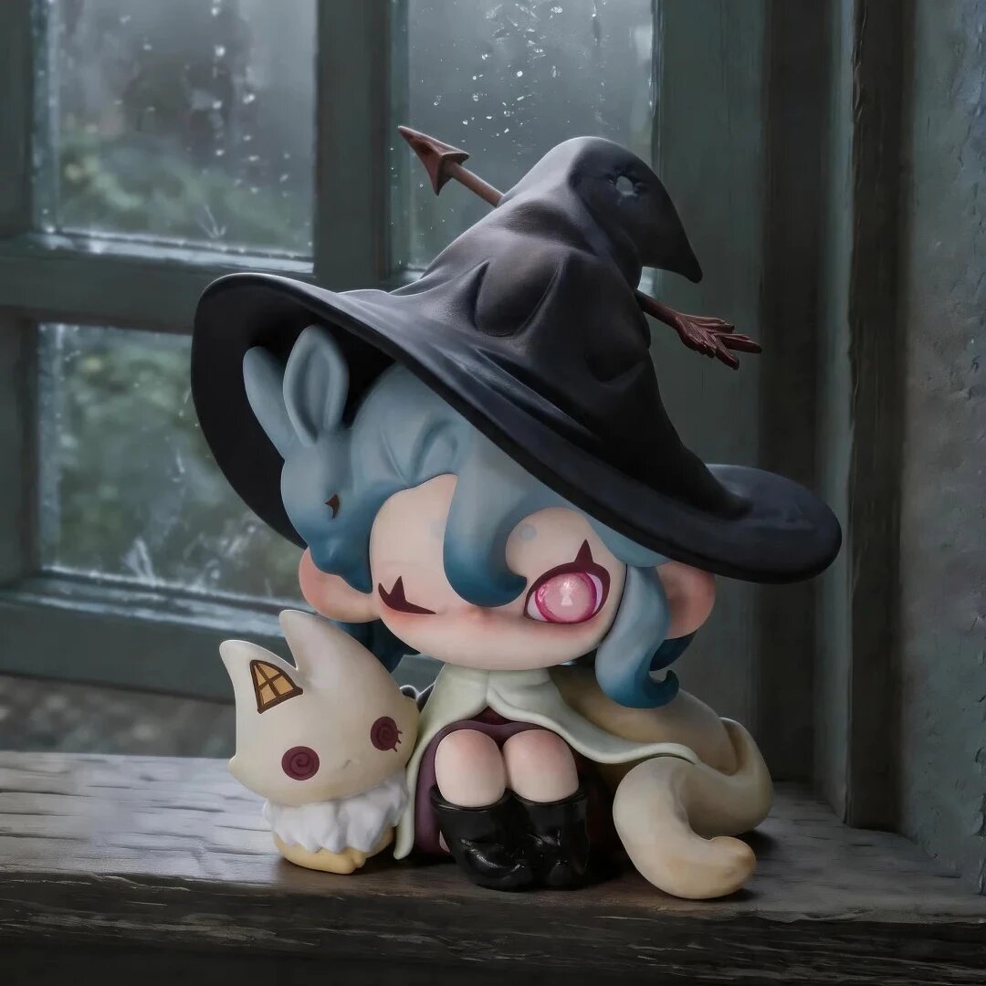 Коллекционная фигурка Moonin Fading Childhood Series MEET PHOENIX Open-Maozi