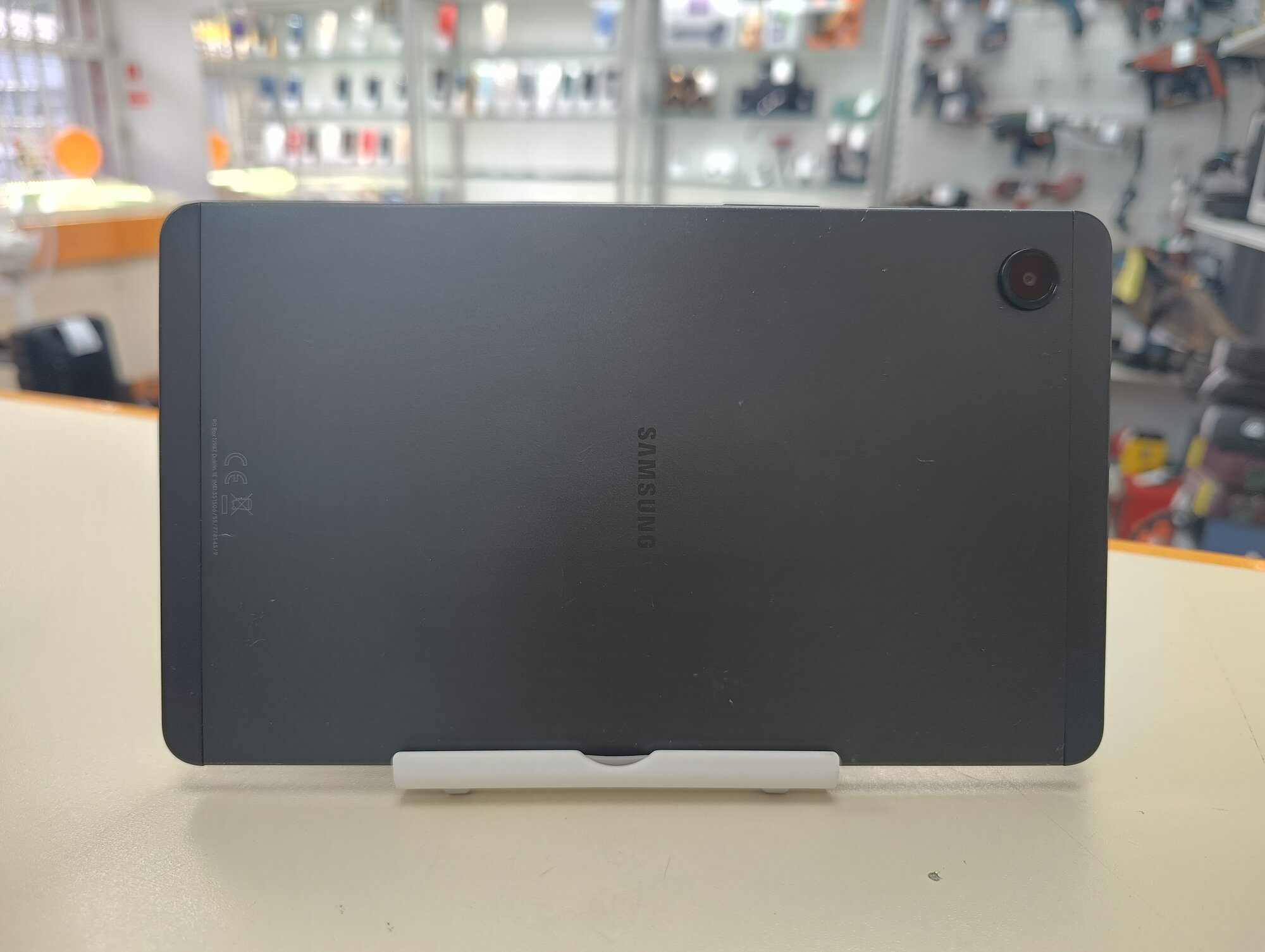 Планшет Samsung Galaxy Tab A9 8.7" 8/128 ГБ (2023) Wi-Fi, тёмно-синий (Black-blue), Б/У, уценка.