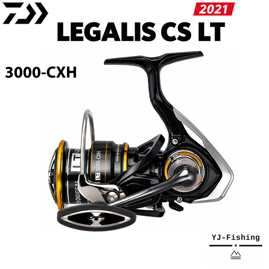 DAIWA 2021 LEGALIS CS LT 3000-CXH Спиннинговая катушка рыболовная безынерционная для спиннинга, Вьетнам