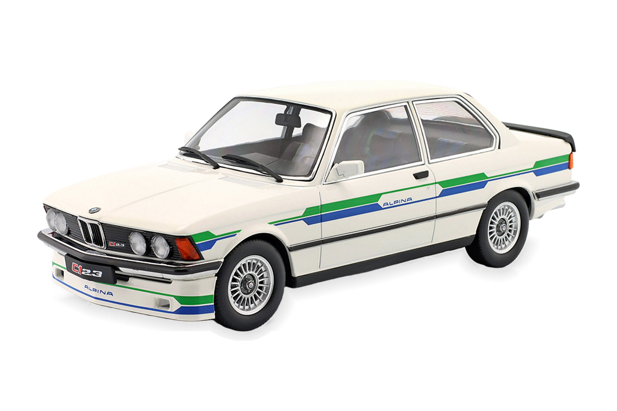 Модель коллекционная KK-SCALE Bmw alpina C1 2.3 E21 1980 white