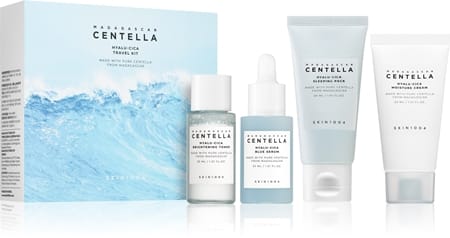 Набор уходовой косметики Skin1004 Madagascar Centella Hyalu-Cica Travel Kit, 4 средства по 30 мл