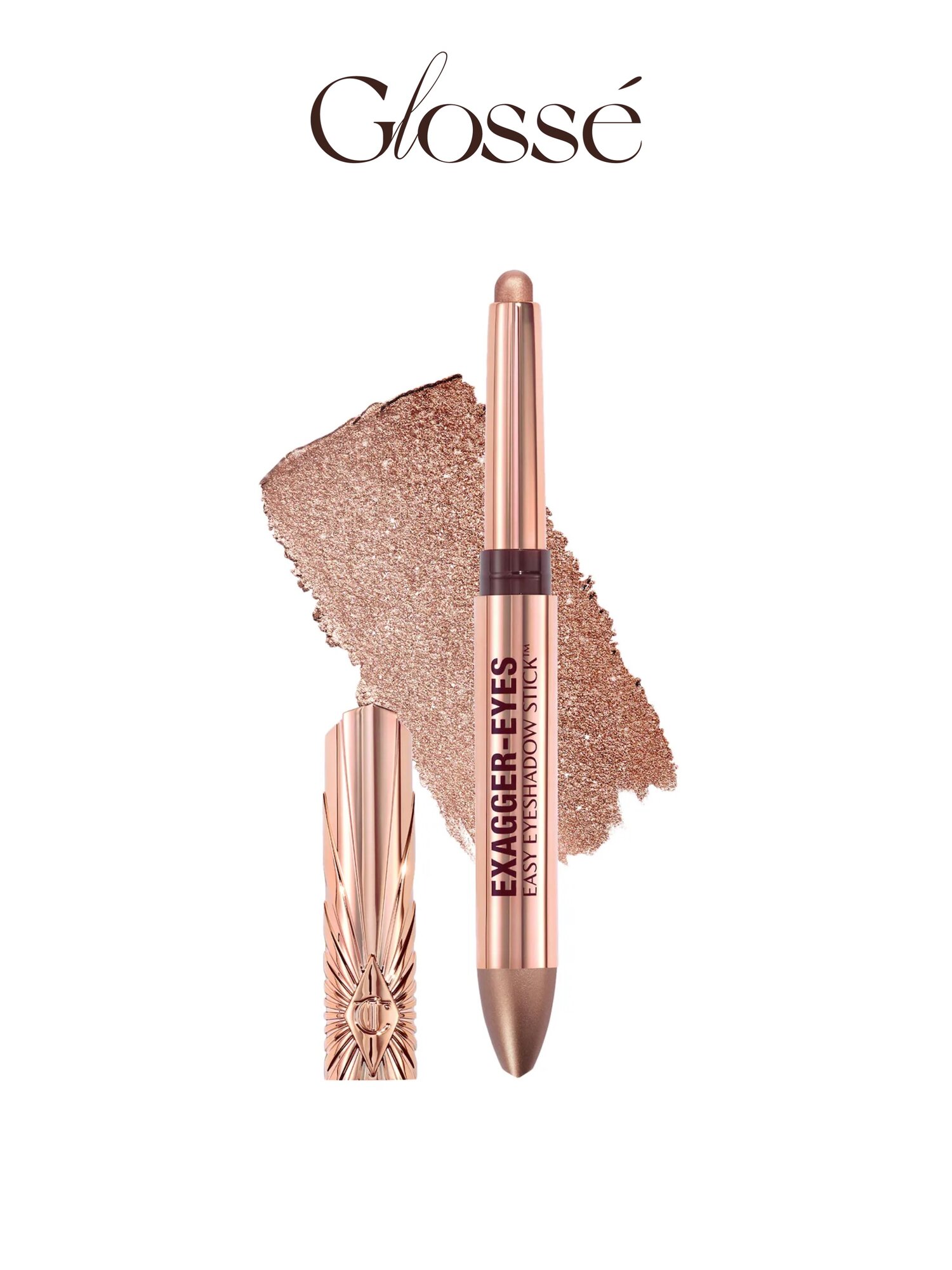 Charlotte Tilbury тени-стик Exagger-Eyes Waterproof Eyeshadow Stick, оттенок Oyster Twilight, 1.6 гр.