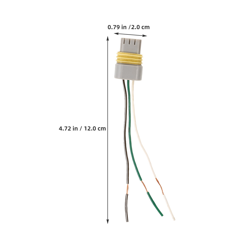 Автомобильный разъем высоковольтной катушки зажигания с трехконтактным медным проводом, набор из 4 шт для автомобилей
