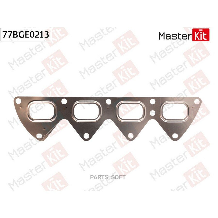 Прокладка выпускного коллектора Renault DUSTER (HS_) K4M 690 MASTERKIT 77BGE0213 | цена за 1 шт
