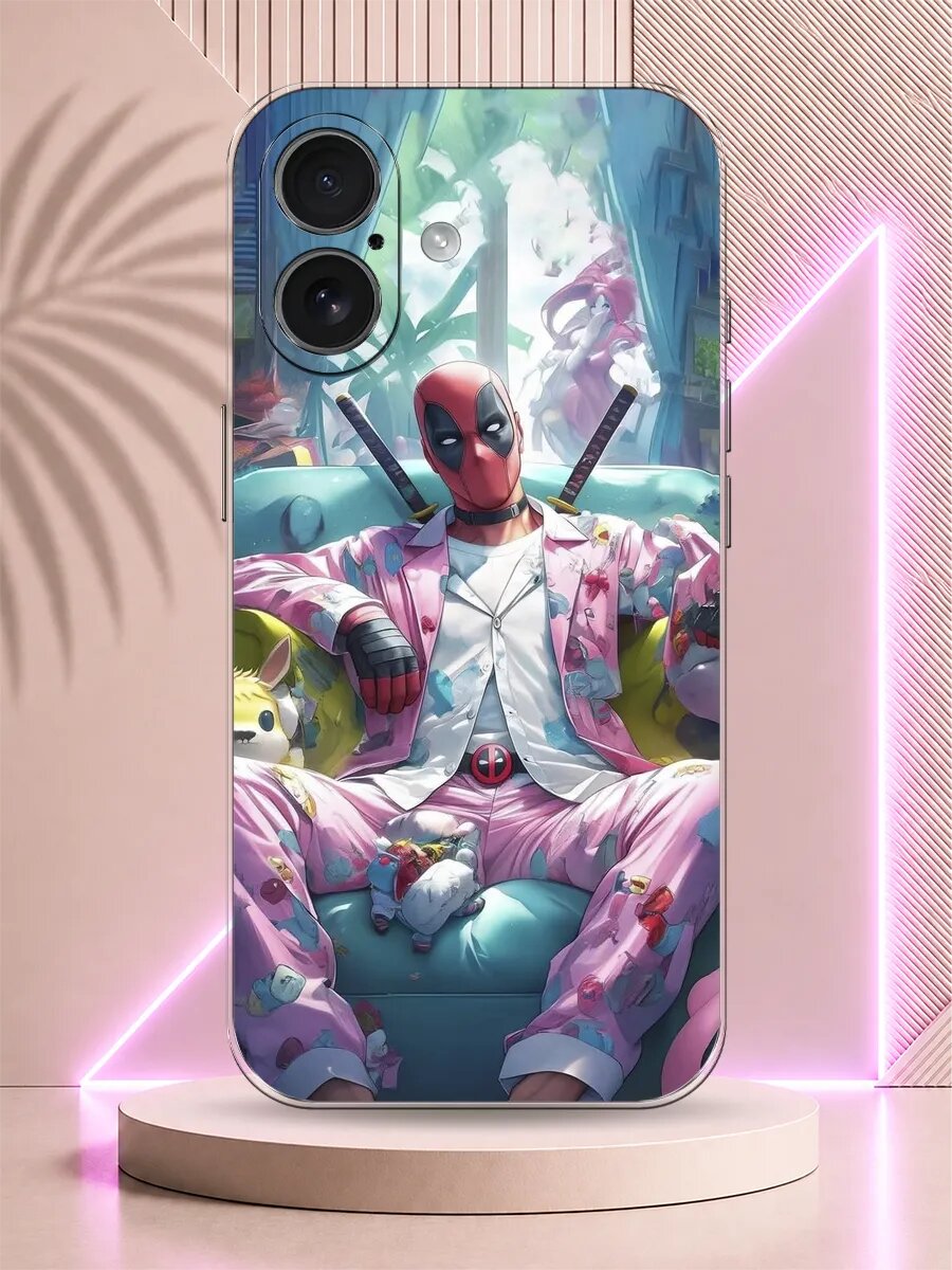 Чехол на iPhone 17 Дэдпул
