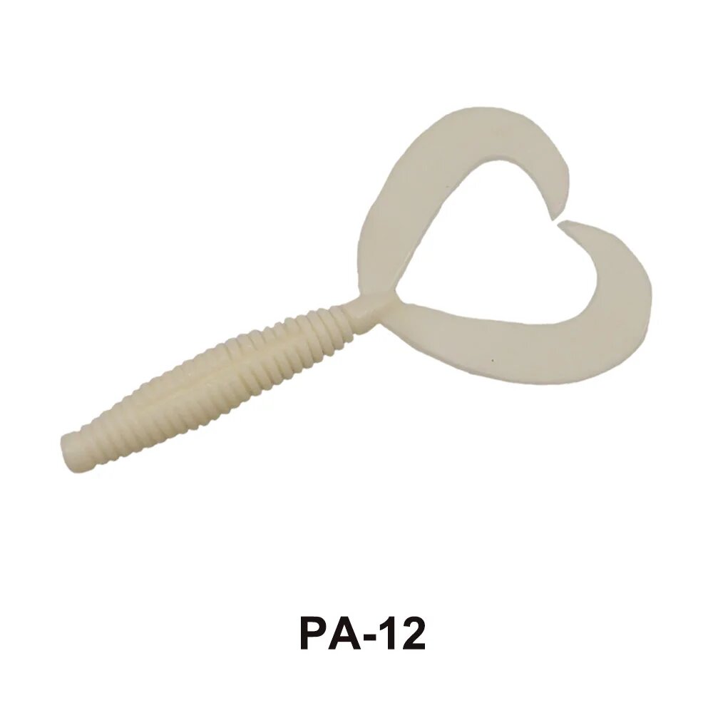 ESFISHING Мягкая приманка Twin Tail Grub, Бежевый, PA12