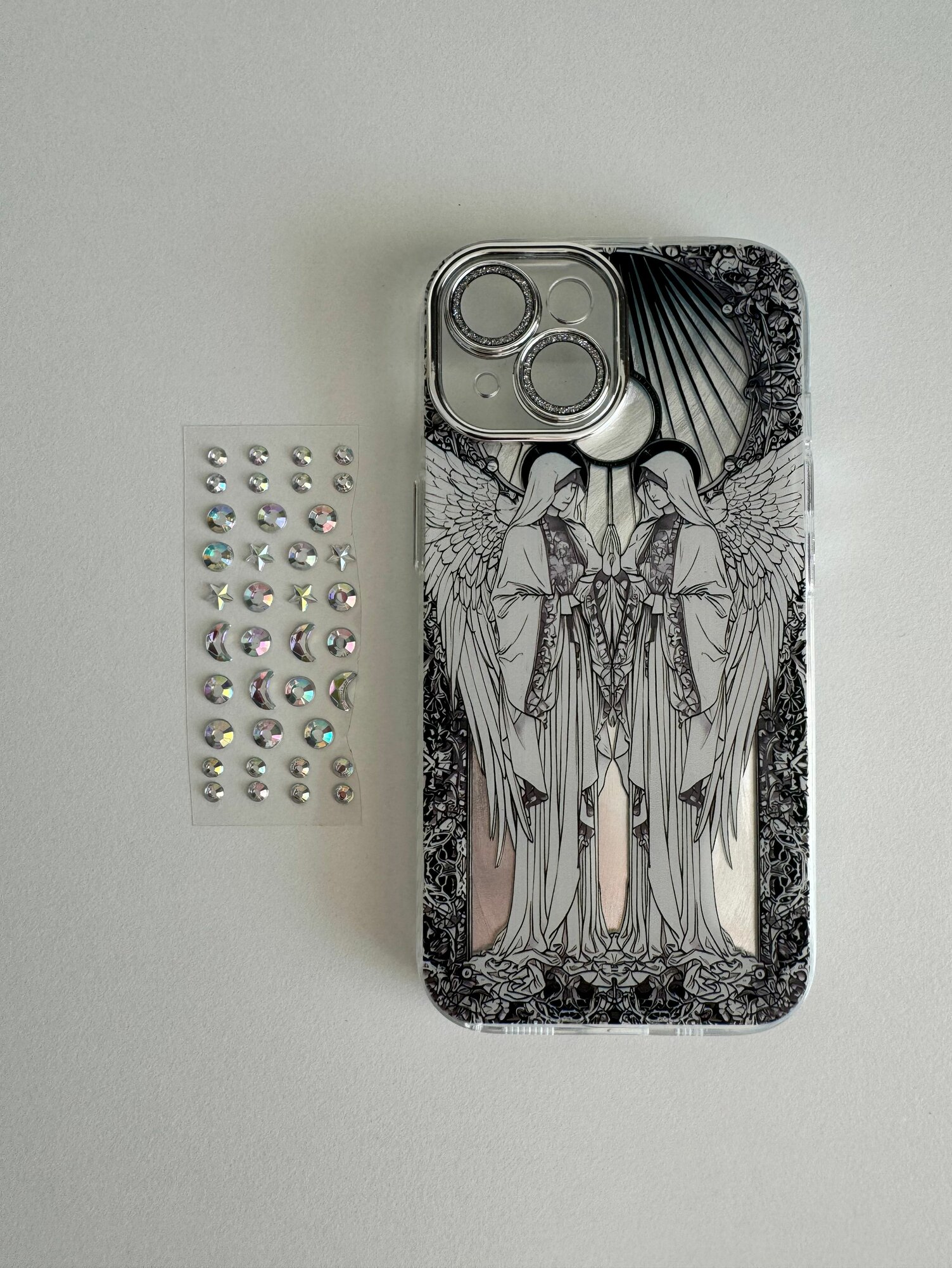 Чехол-Накладка для смартфона Apple iPhone 12, материал силикон, цвет белый