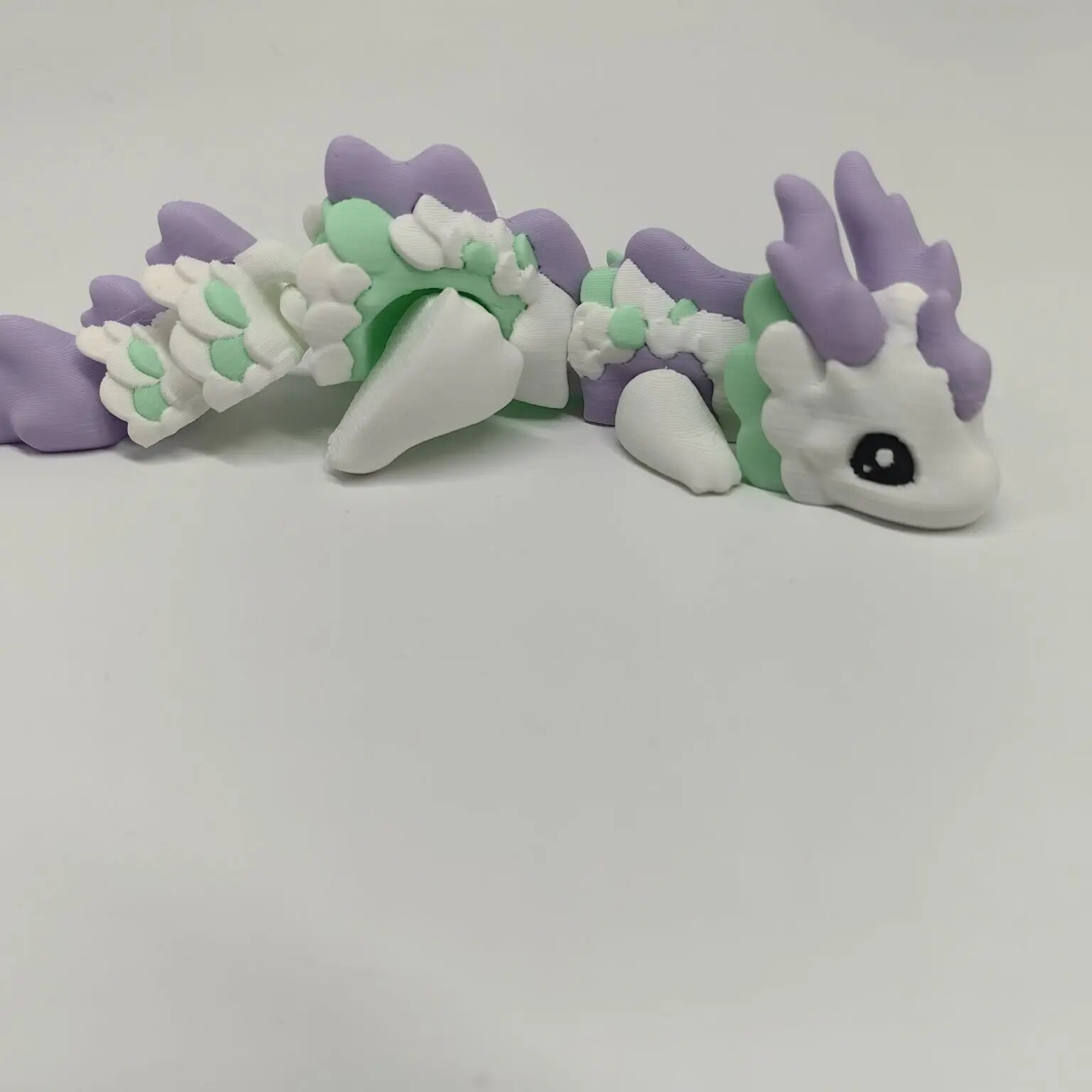 Милая фигурка дракон аниме пластик Фиолетовый, 15CM, C