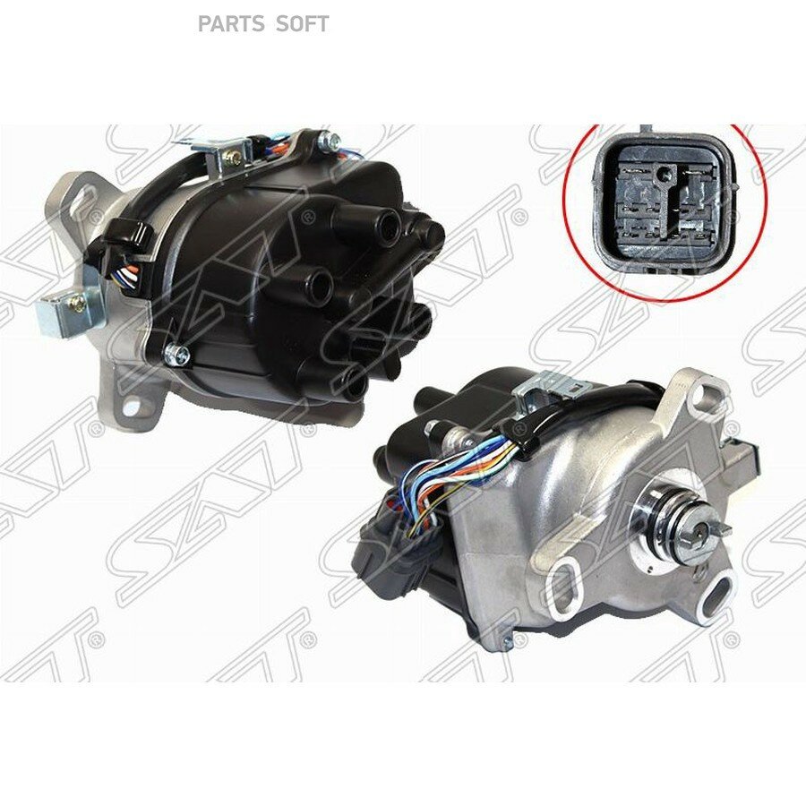Трамблер (9 контактов) Honda Accord 97-03 / Civic 83-00 B16A, B16A2, B16A4, B16A5, B16A6, D14A3, D14A4, D14 от официального дистрибьютора, SAT, артикул ST30100P75A03