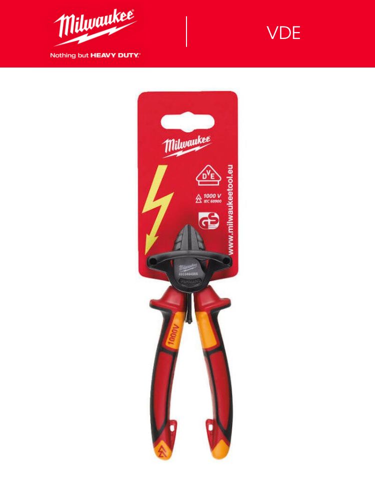 Кусачки боковые VDE Milwaukee 145 мм арт. 4932464566