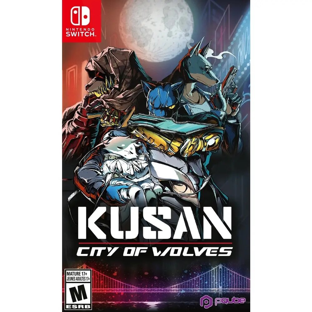 Игра Kusan: City of Wolves (Nintendo Switch, русская версия) CIRCLEfromDOT Картридж 18+